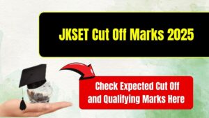 JKSET Cut Off Marks 2025