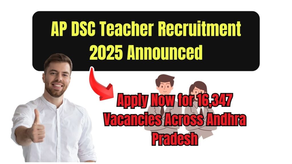 AP DSC Teacher Recruitment 2025 Announced