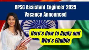 BPSC Assistant Engineer 2025 Vacancy Announced
