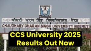 CCS University 2025 Results Out Now: Here’s How to Check, What’s Next, and What to Do If You Failed