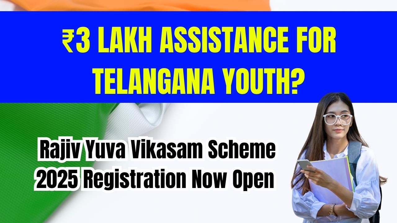 ₹3 Lakh Assistance for Telangana Youth