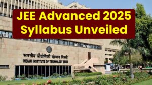 JEE Advanced 2025 Syllabus Unveiled: Subject-Wise Breakdown and Key Topics