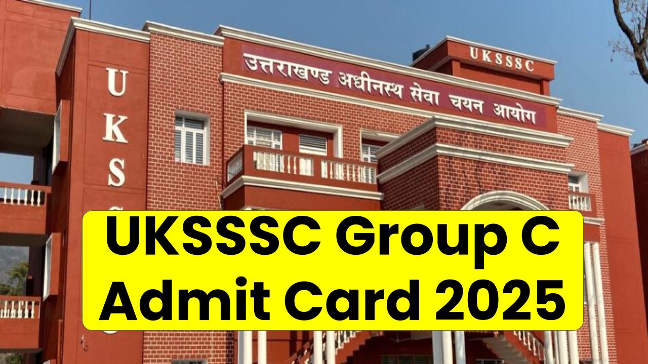 UKSSSC Group C Admit Card 2025: Download Soon for July 27 Written Exam