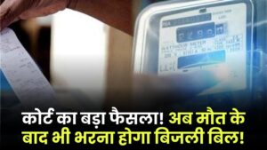 कोर्ट का बड़ा फैसला! अब मौत के बाद भी भरना होगा बिजली बिल, जानें किन मामलों में लागू होगा आदेश